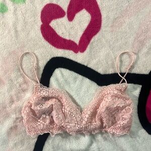 Light pink bra